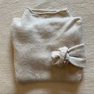 Madewell Soft Cream Mock Neck Sweater